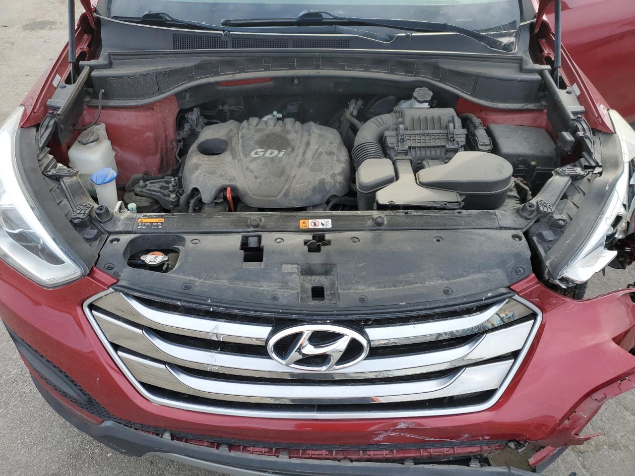 Photo 10 VIN: 5XYZT3LB0GG368535 - HYUNDAI SANTA FE 