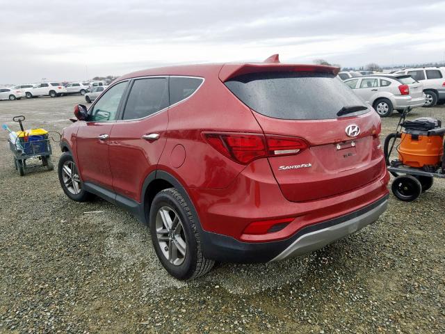 Photo 2 VIN: 5XYZT3LB0HG413071 - HYUNDAI SANTA FE S 