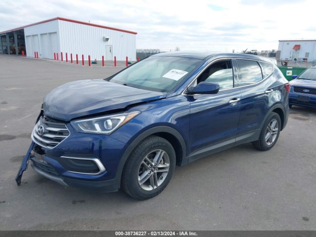 Photo 1 VIN: 5XYZT3LB0JG553918 - HYUNDAI SANTA FE SPORT 