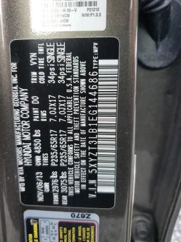 Photo 12 VIN: 5XYZT3LB1EG144686 - HYUNDAI SANTA FE 