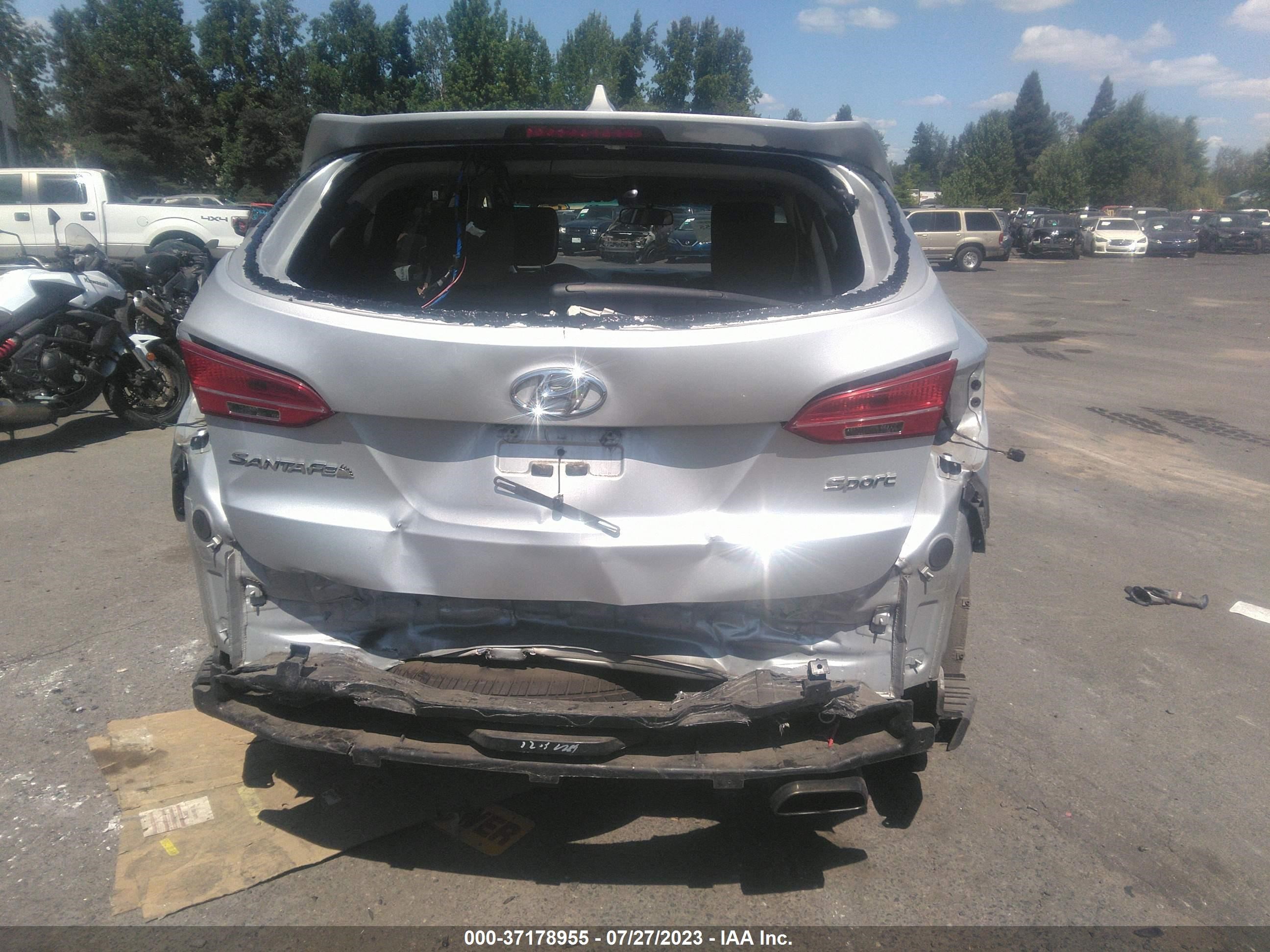 Photo 15 VIN: 5XYZT3LB1FG259600 - HYUNDAI SANTA FE 