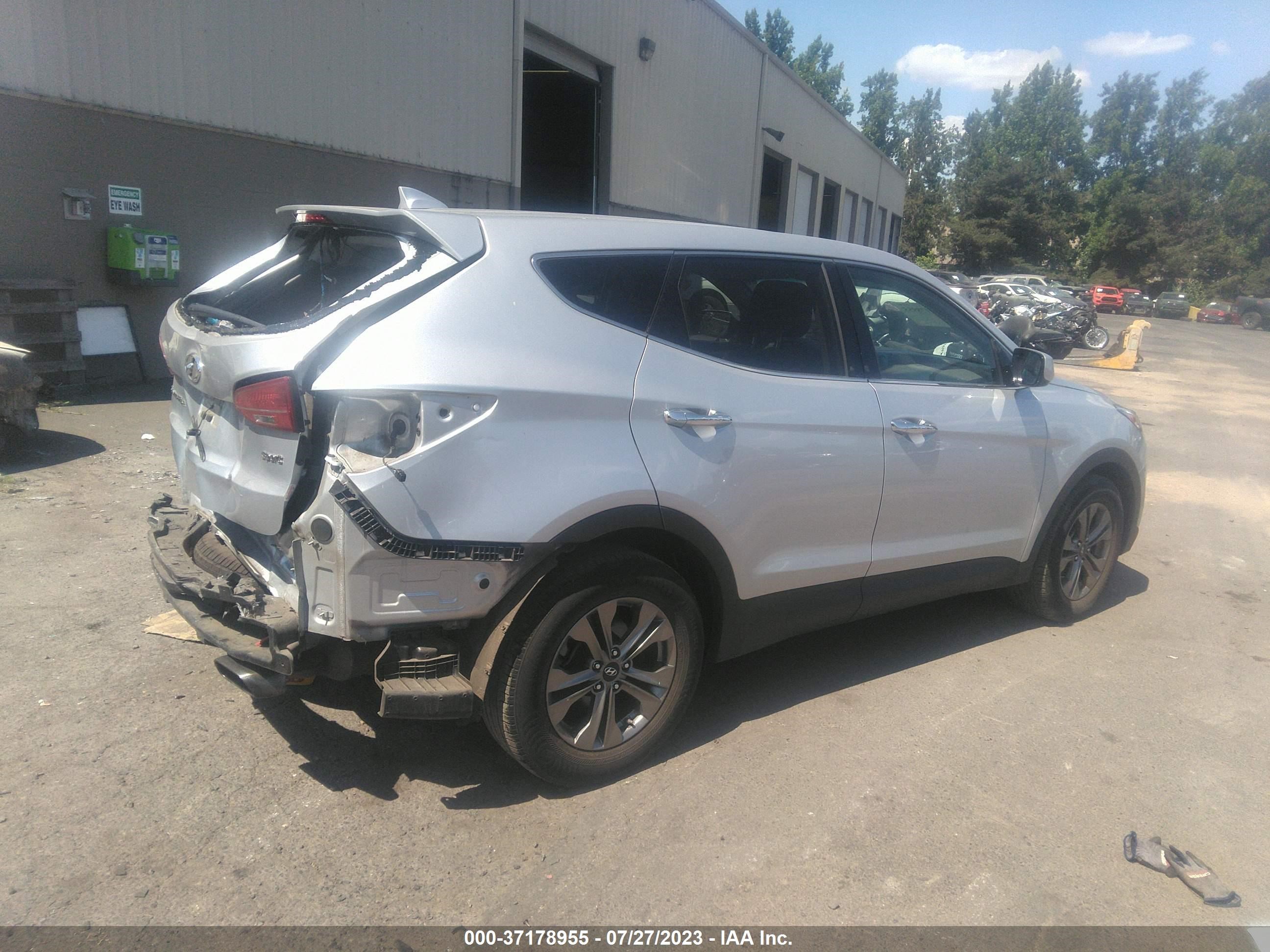 Photo 3 VIN: 5XYZT3LB1FG259600 - HYUNDAI SANTA FE 