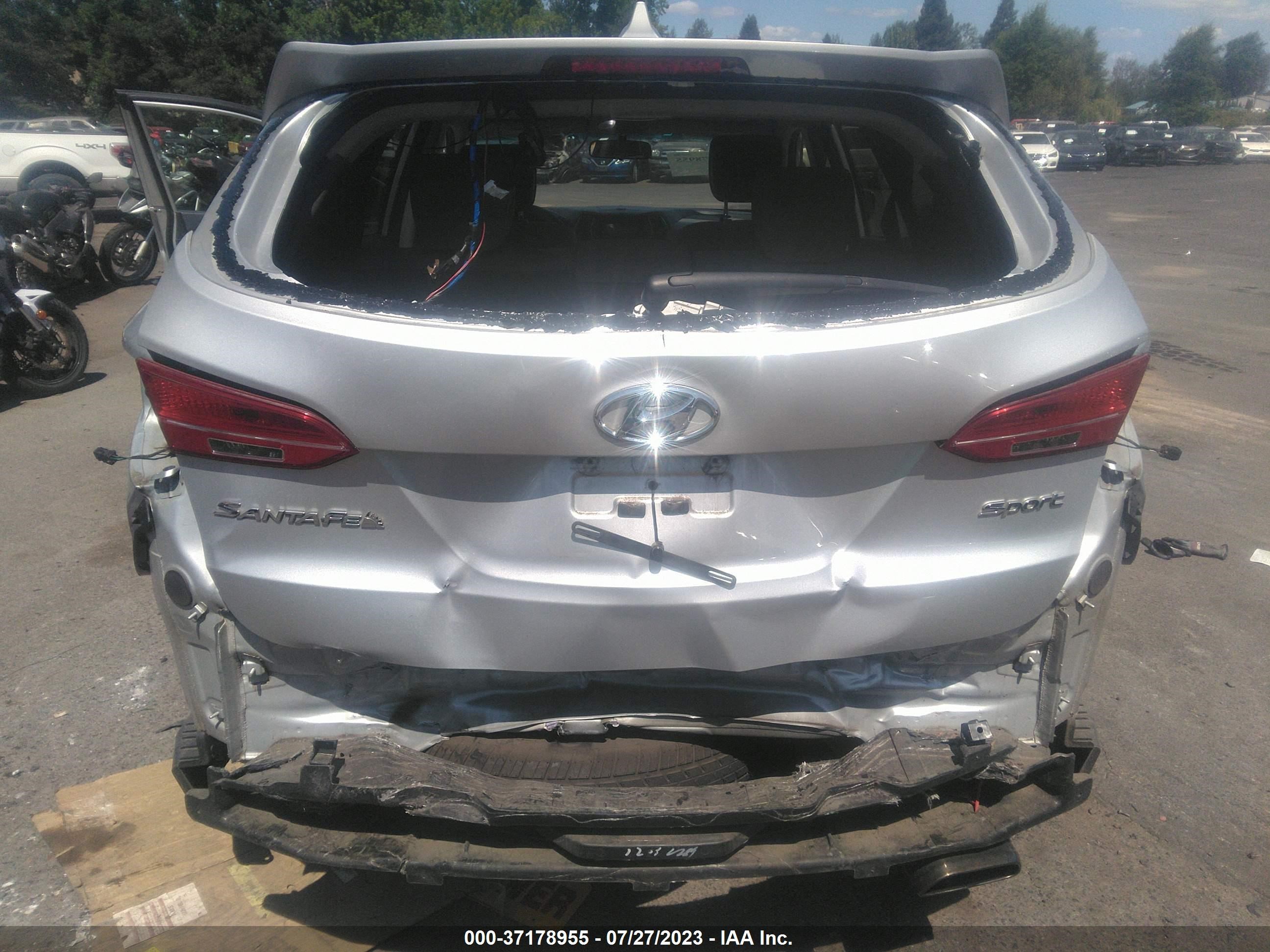 Photo 5 VIN: 5XYZT3LB1FG259600 - HYUNDAI SANTA FE 