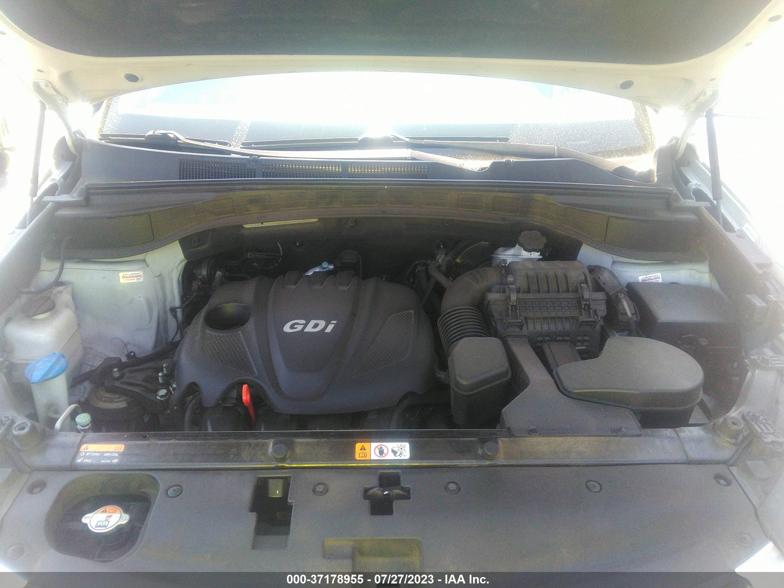 Photo 9 VIN: 5XYZT3LB1FG259600 - HYUNDAI SANTA FE 