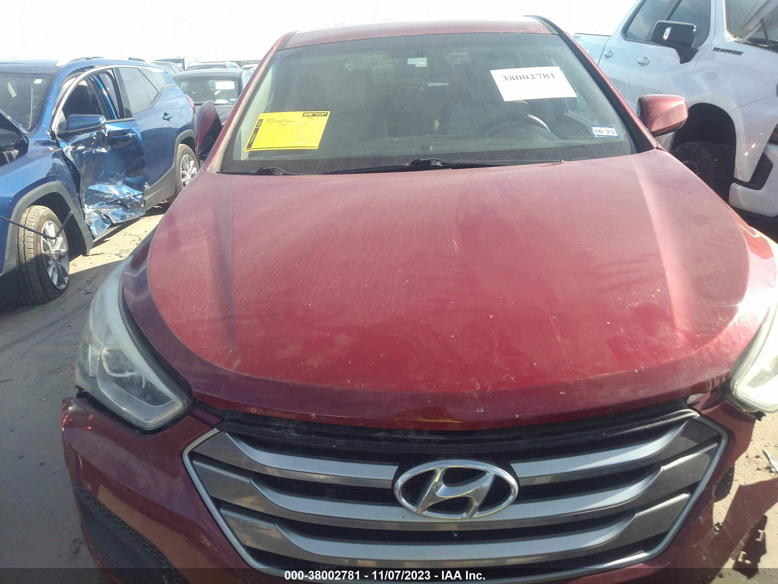 Photo 11 VIN: 5XYZT3LB1GG321661 - HYUNDAI SANTA FE 