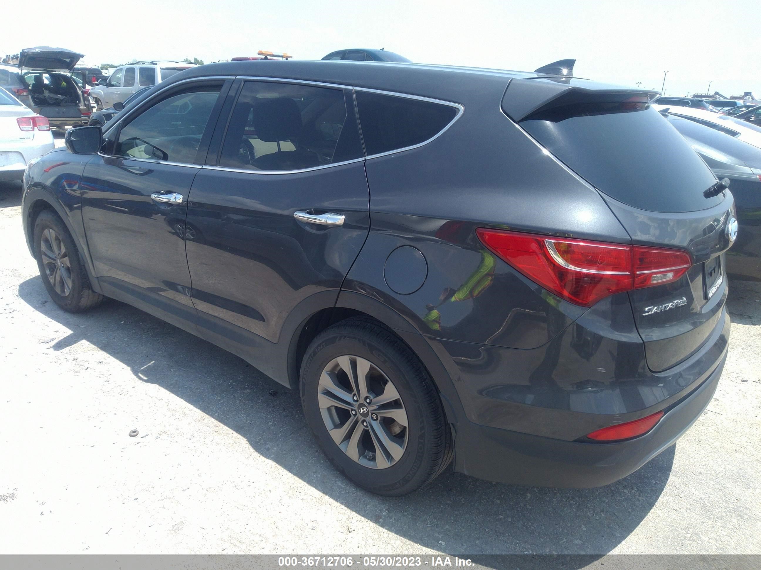 Photo 2 VIN: 5XYZT3LB1GG344051 - HYUNDAI SANTA FE 