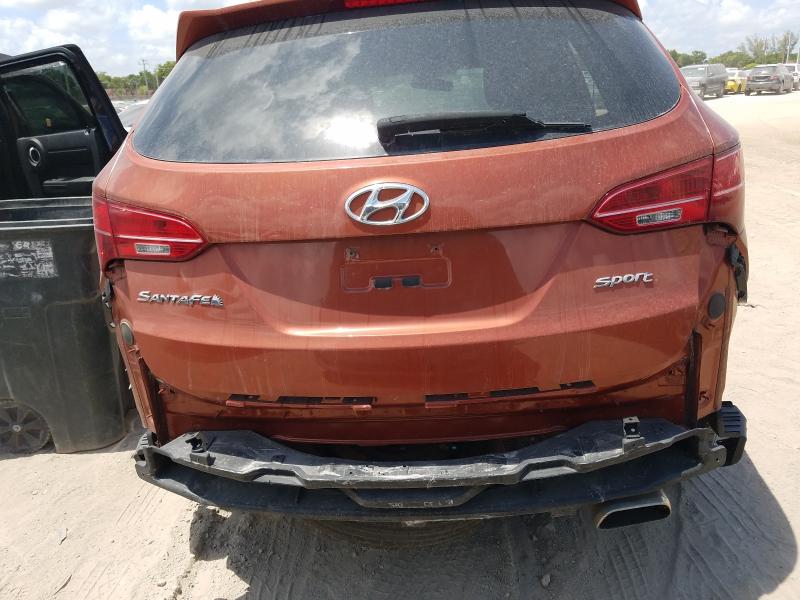 Photo 8 VIN: 5XYZT3LB1GG353364 - HYUNDAI SANTA FE S 