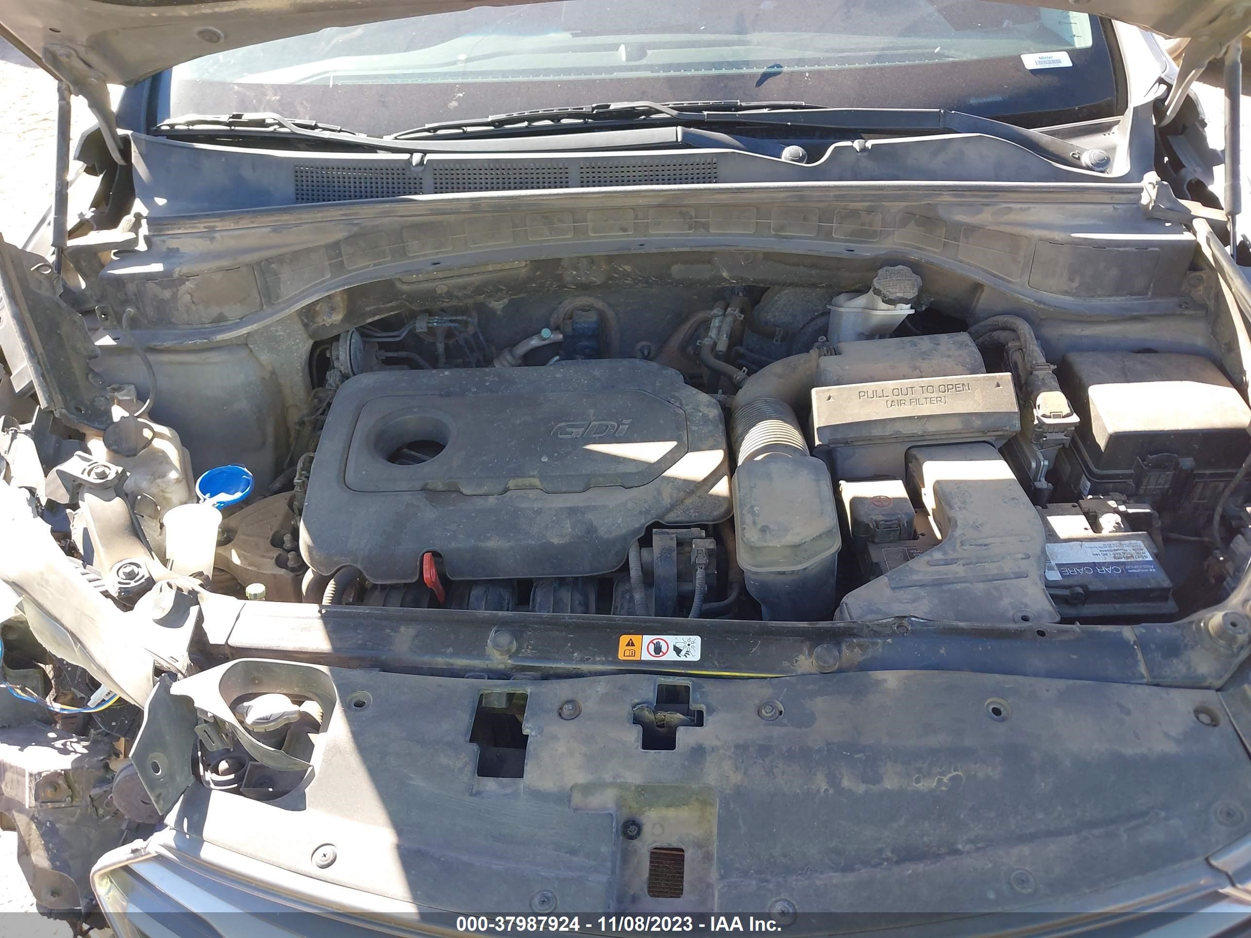 Photo 9 VIN: 5XYZT3LB1HG395258 - HYUNDAI SANTA FE 