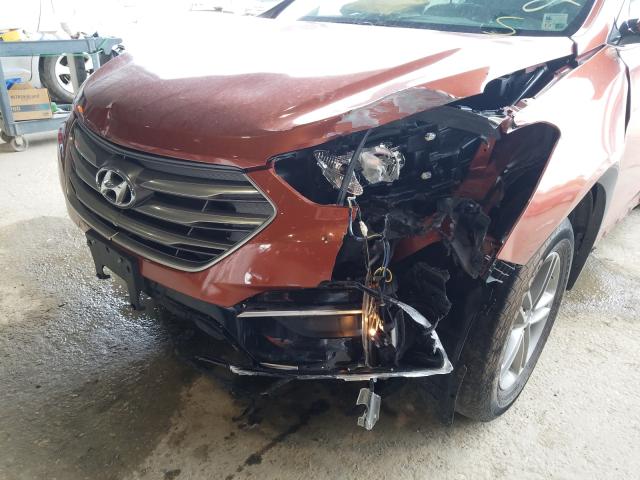 Photo 8 VIN: 5XYZT3LB1HG398709 - HYUNDAI SANTA FE S 