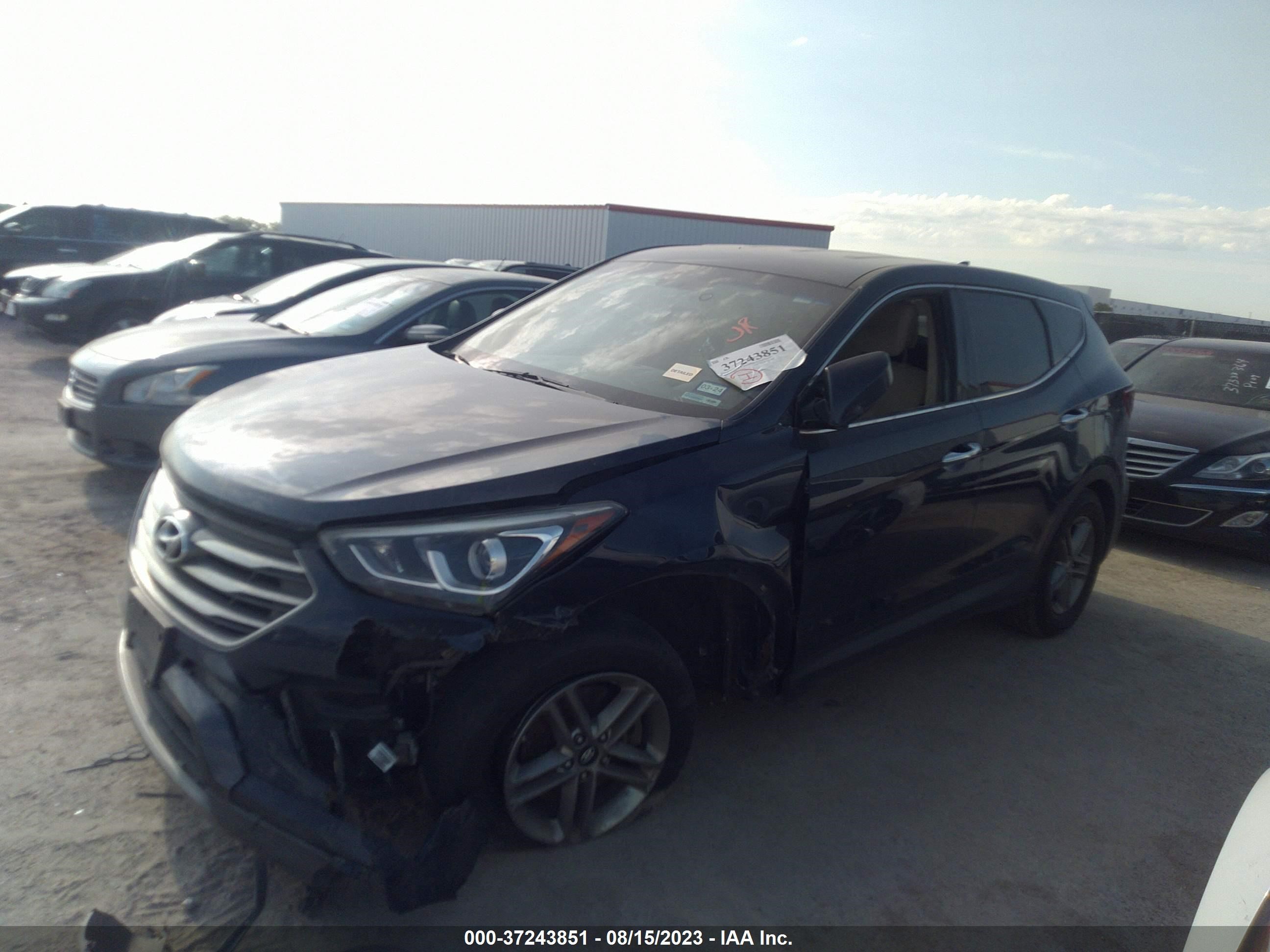 Photo 1 VIN: 5XYZT3LB1HG432468 - HYUNDAI SANTA FE 