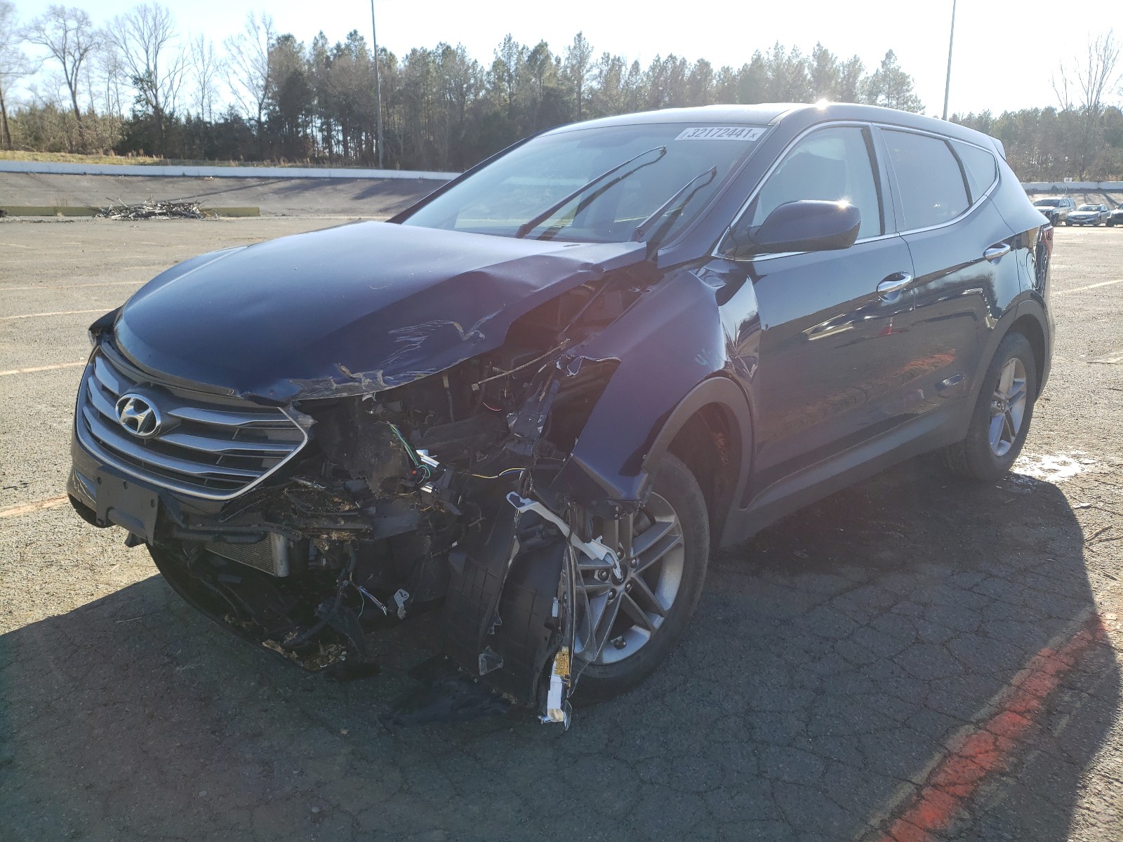 Photo 1 VIN: 5XYZT3LB1JG535556 - HYUNDAI SANTA FE S 