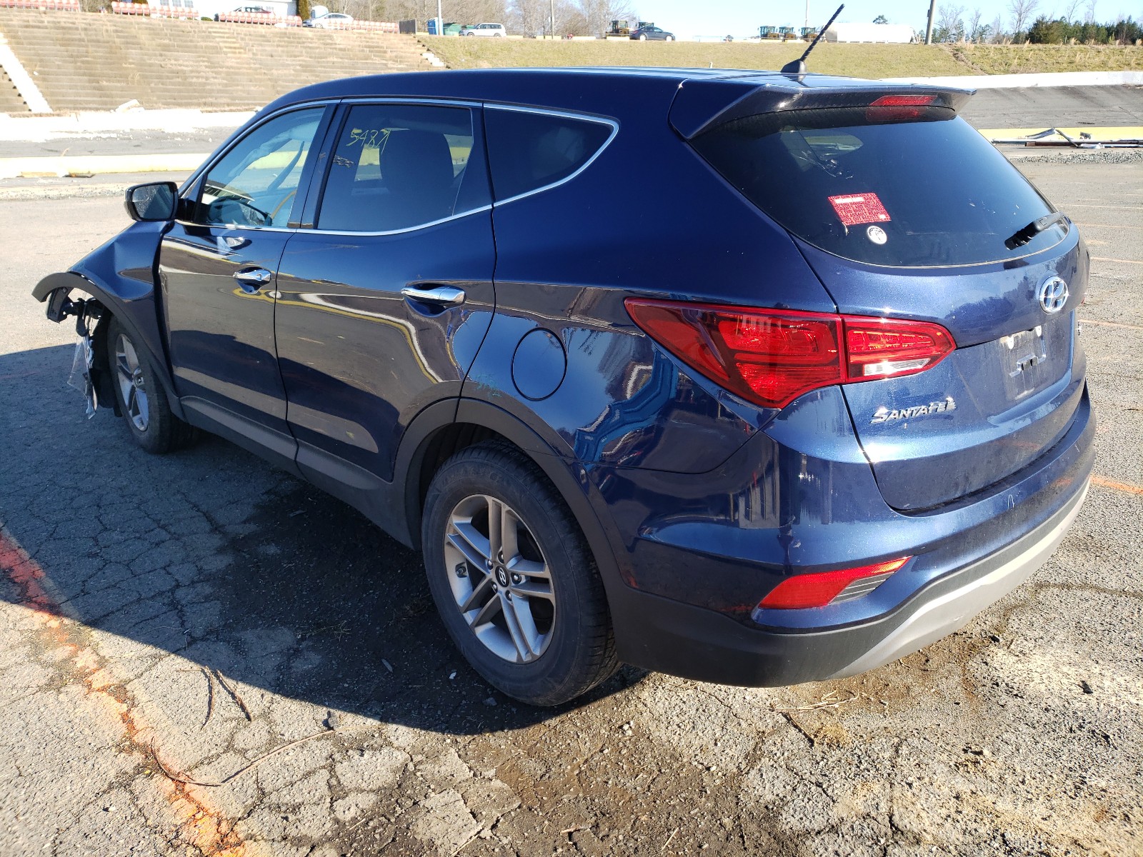 Photo 2 VIN: 5XYZT3LB1JG535556 - HYUNDAI SANTA FE S 