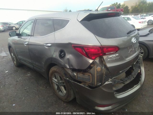 Photo 2 VIN: 5XYZT3LB1JG551336 - HYUNDAI SANTA FE SPORT 