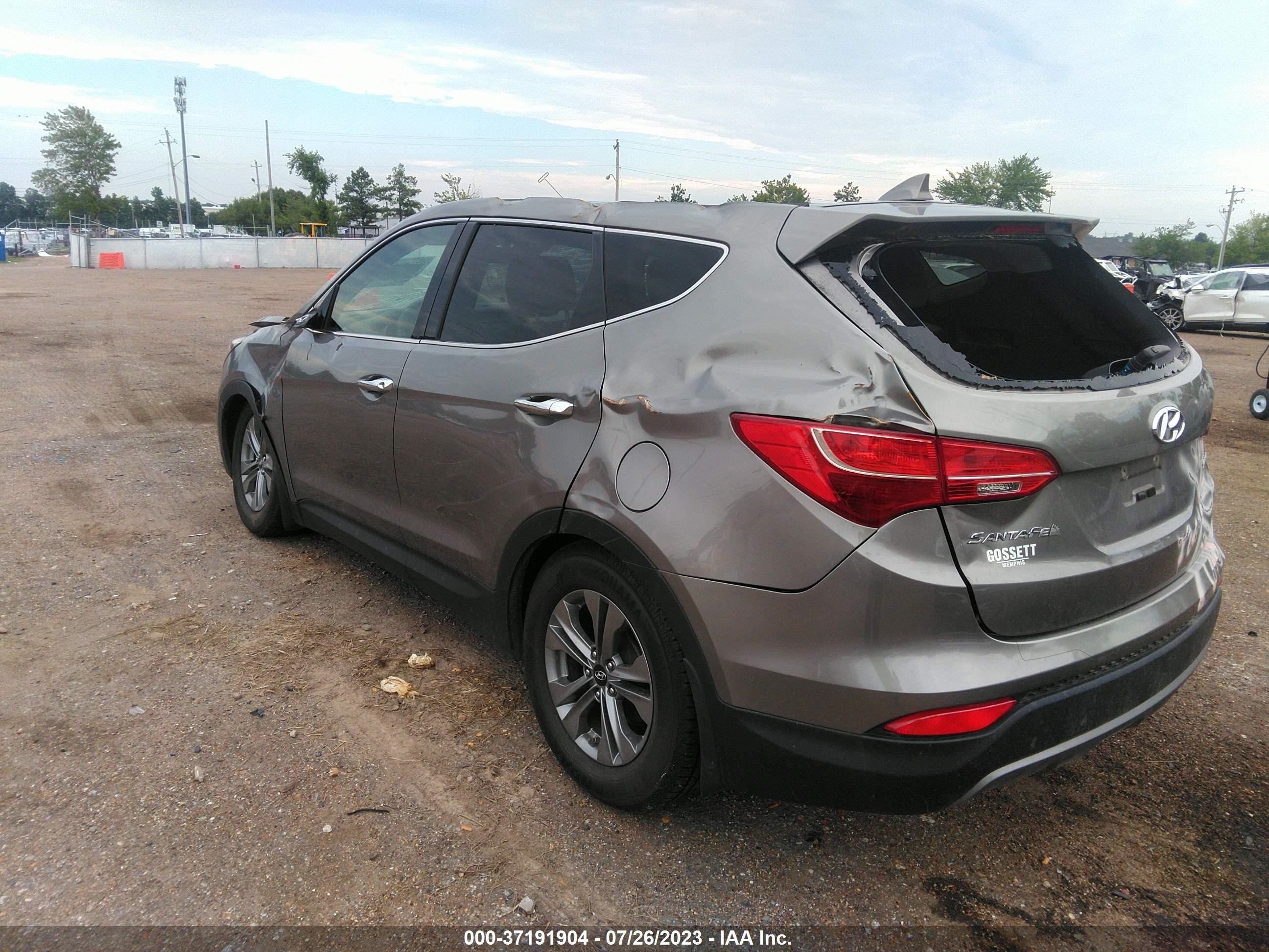 Photo 2 VIN: 5XYZT3LB2GG311527 - HYUNDAI SANTA FE 