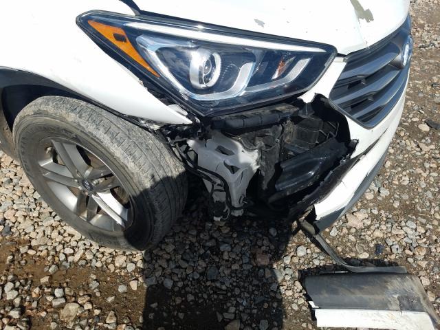 Photo 8 VIN: 5XYZT3LB2HG389405 - HYUNDAI SANTA FE S 