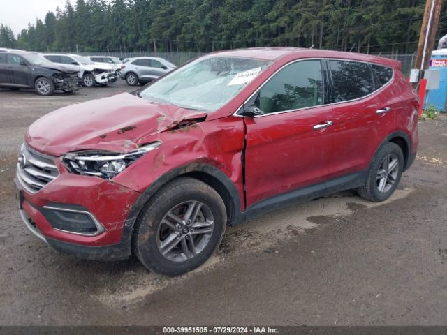 Photo 1 VIN: 5XYZT3LB2JG523612 - HYUNDAI SANTA FE SPORT 