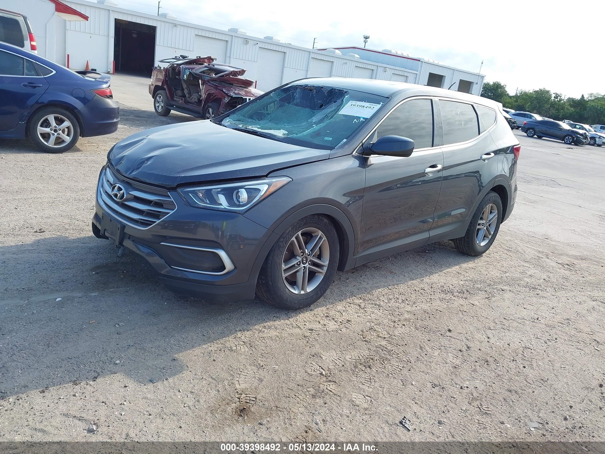 Photo 1 VIN: 5XYZT3LB2JG566282 - HYUNDAI SANTA FE 