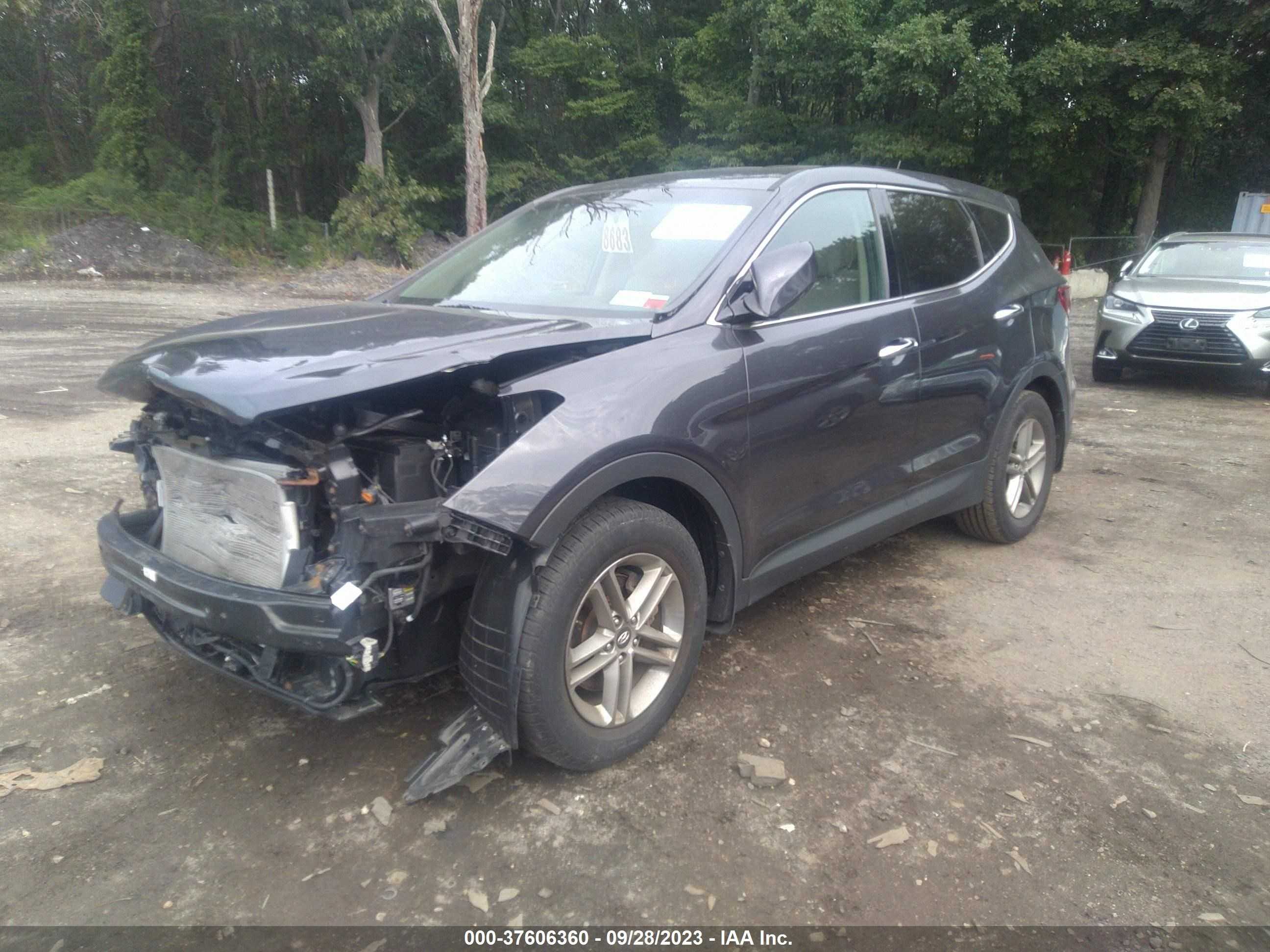 Photo 1 VIN: 5XYZT3LB2JG567786 - HYUNDAI SANTA FE 