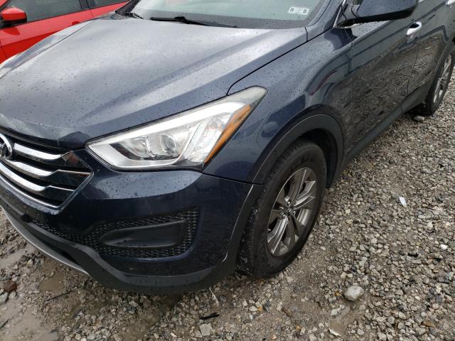 Photo 8 VIN: 5XYZT3LB3DG083663 - HYUNDAI SANTA FE S 