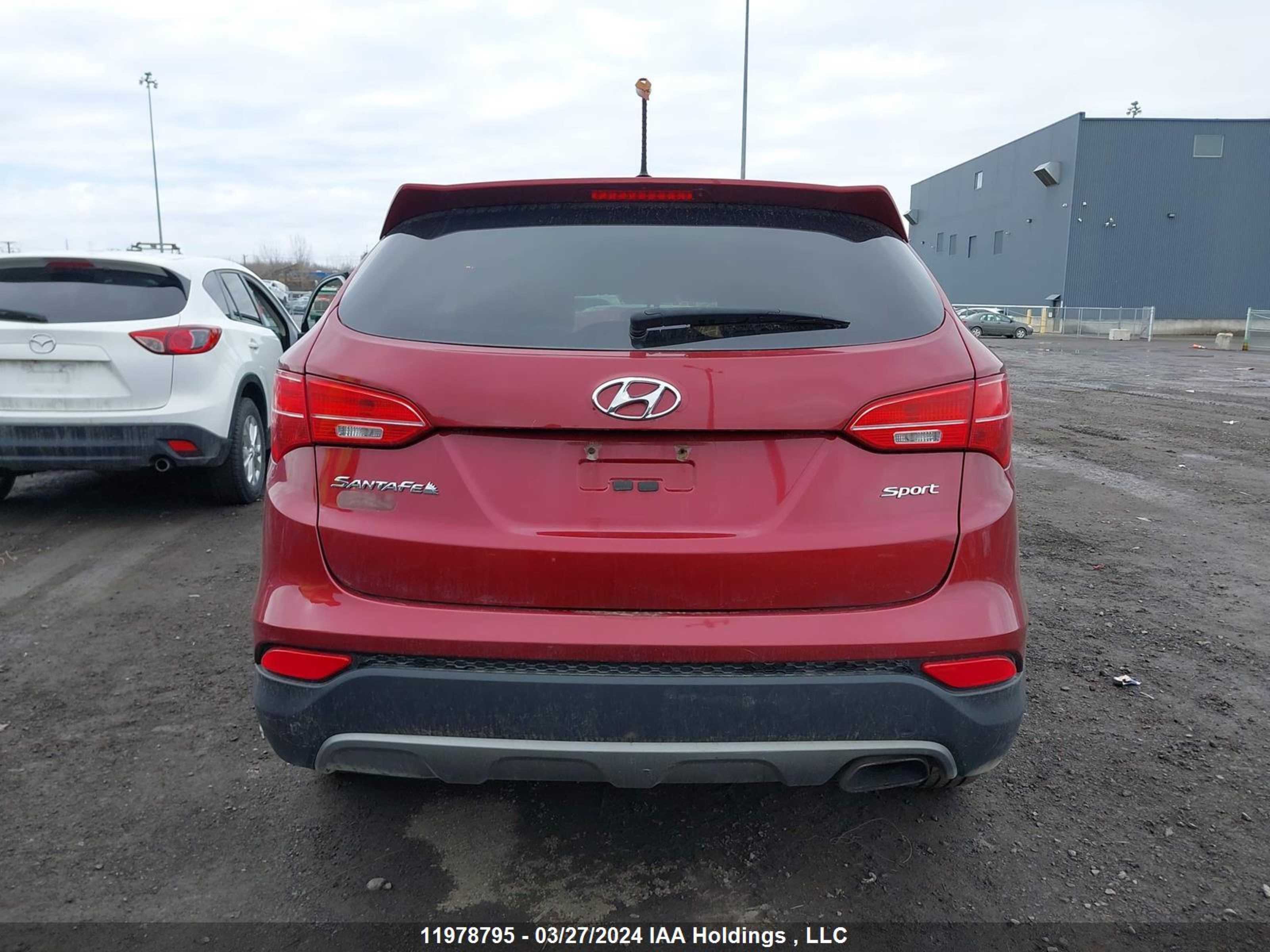 Photo 16 VIN: 5XYZT3LB3FG233306 - HYUNDAI SANTA FE 