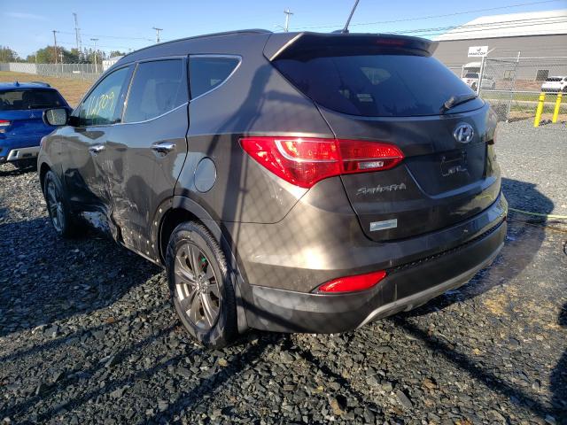 Photo 2 VIN: 5XYZT3LB4DG091643 - HYUNDAI SANTA FE S 