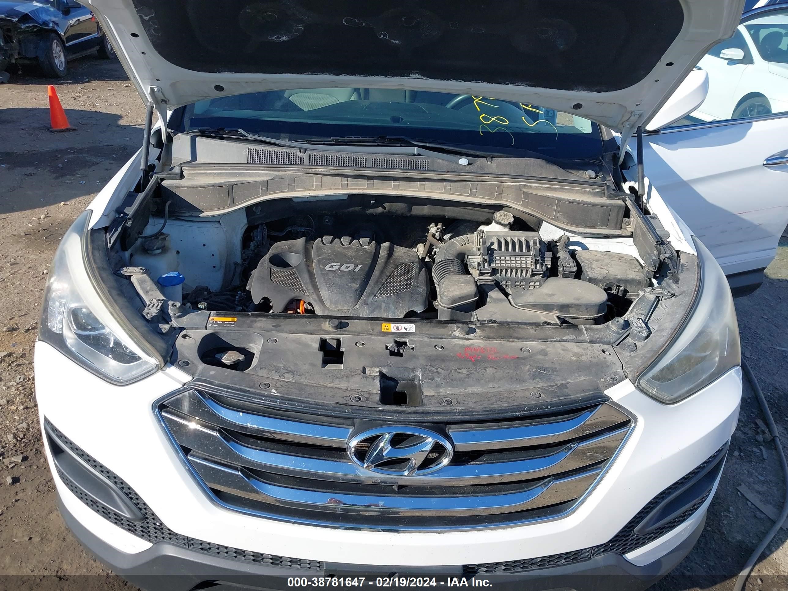 Photo 9 VIN: 5XYZT3LB4EG131950 - HYUNDAI SANTA FE 