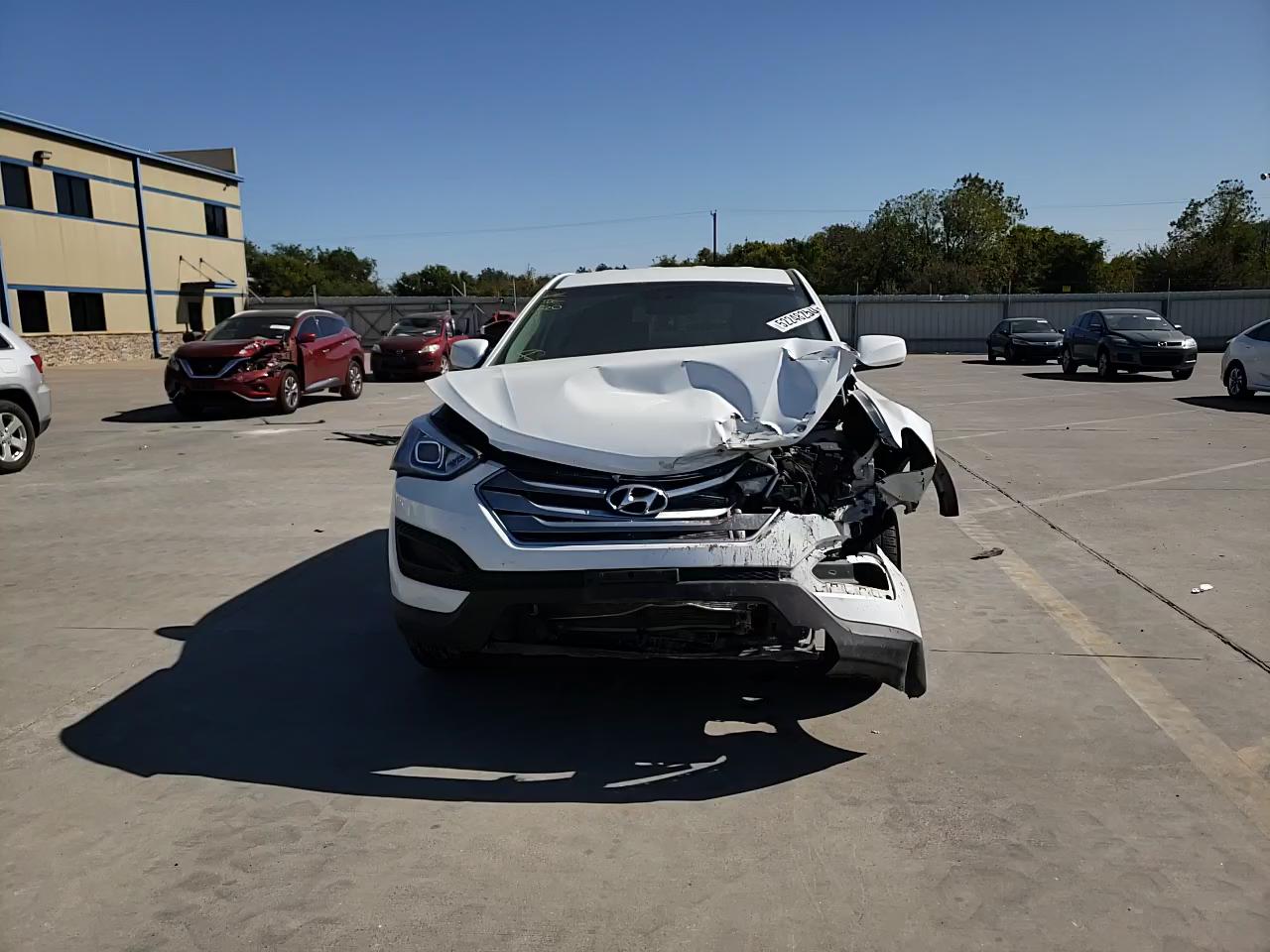 Photo 10 VIN: 5XYZT3LB4GG348627 - HYUNDAI SANTA FE S 