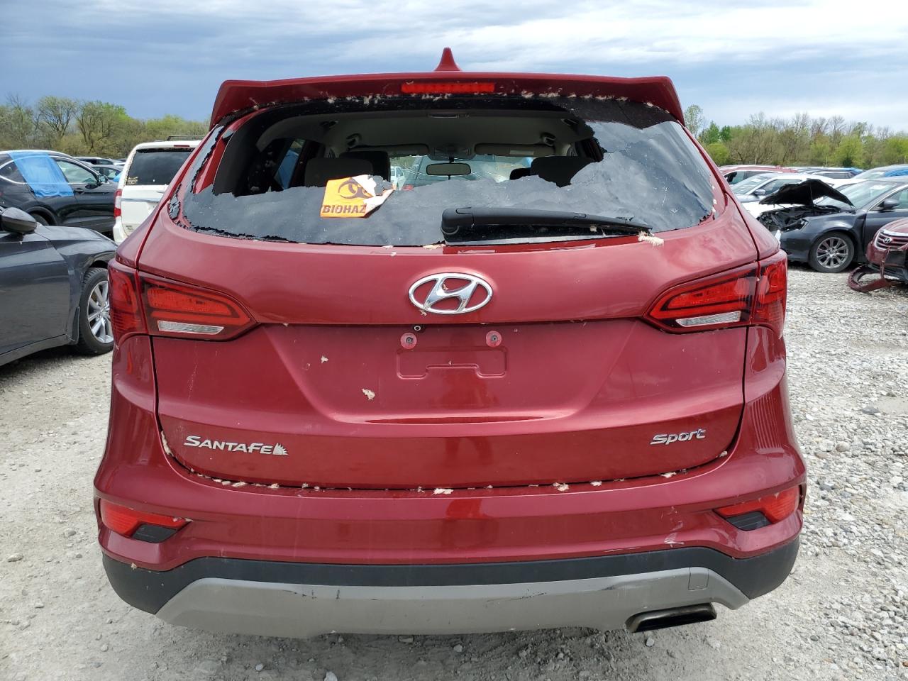 Photo 5 VIN: 5XYZT3LB4HG435333 - HYUNDAI SANTA FE 