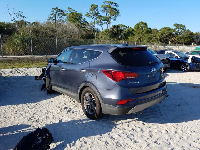 Photo 2 VIN: 5XYZT3LB4HG437258 - HYUNDAI SANTA FE S 