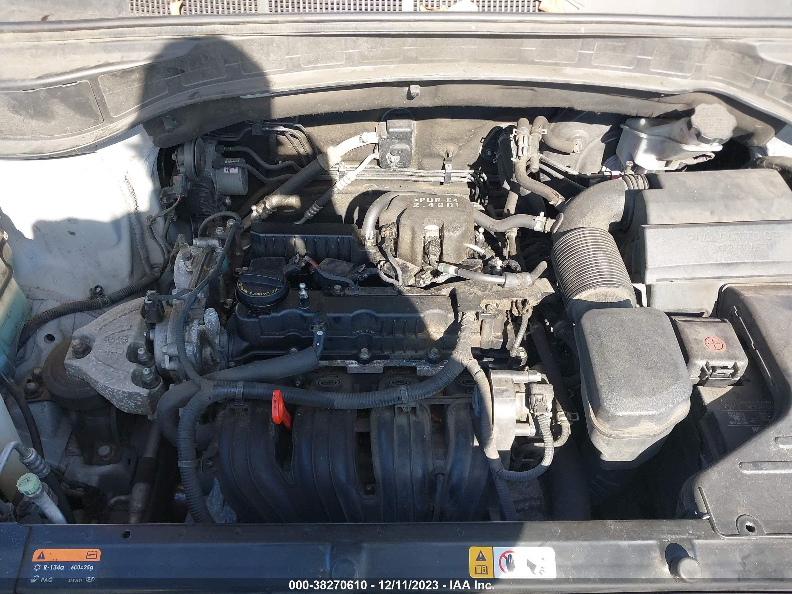 Photo 9 VIN: 5XYZT3LB4HG454948 - HYUNDAI SANTA FE 