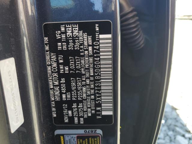 Photo 9 VIN: 5XYZT3LB5DG041740 - HYUNDAI SANTA FE S 