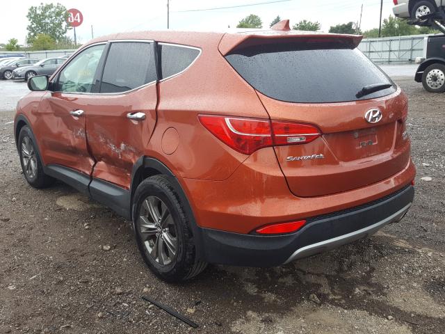 Photo 2 VIN: 5XYZT3LB6DG007578 - HYUNDAI SANTA FE S 