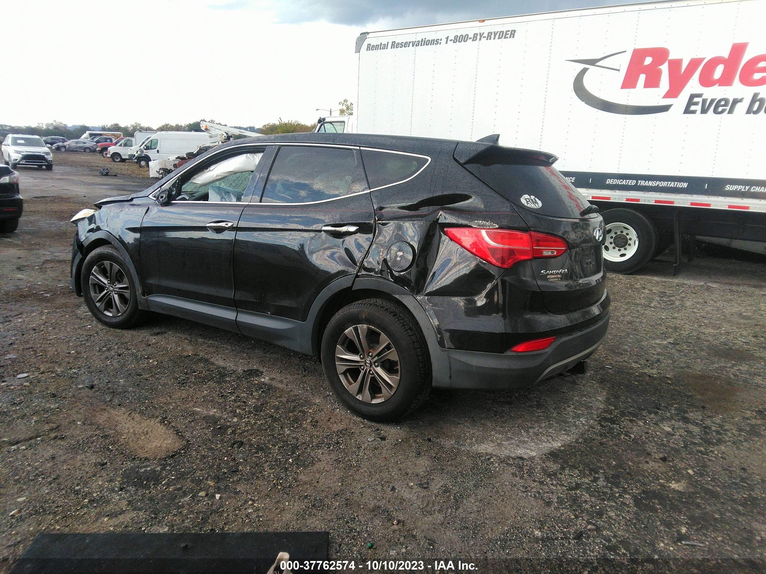 Photo 2 VIN: 5XYZT3LB6DG036238 - HYUNDAI SANTA FE 