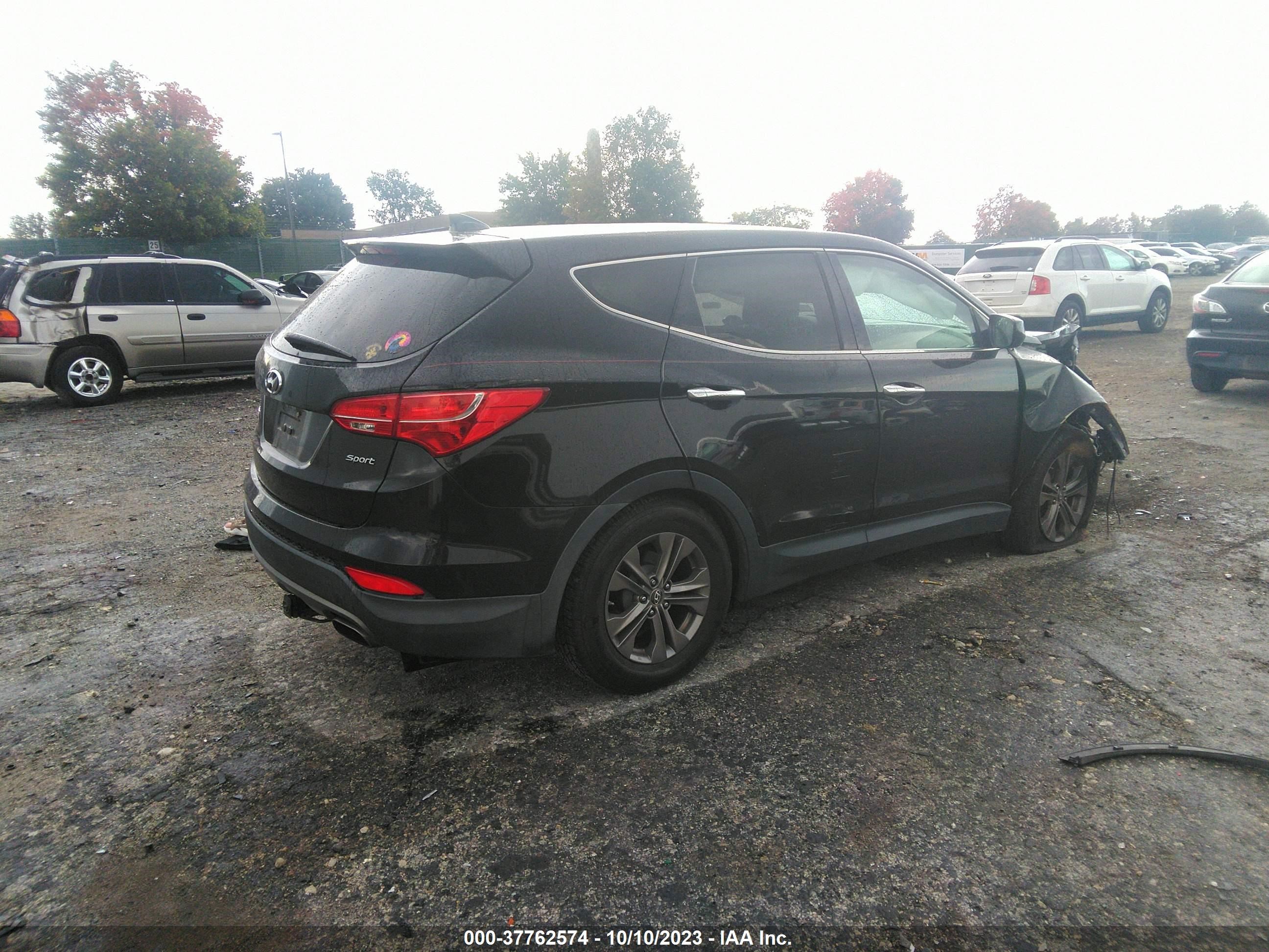 Photo 3 VIN: 5XYZT3LB6DG036238 - HYUNDAI SANTA FE 