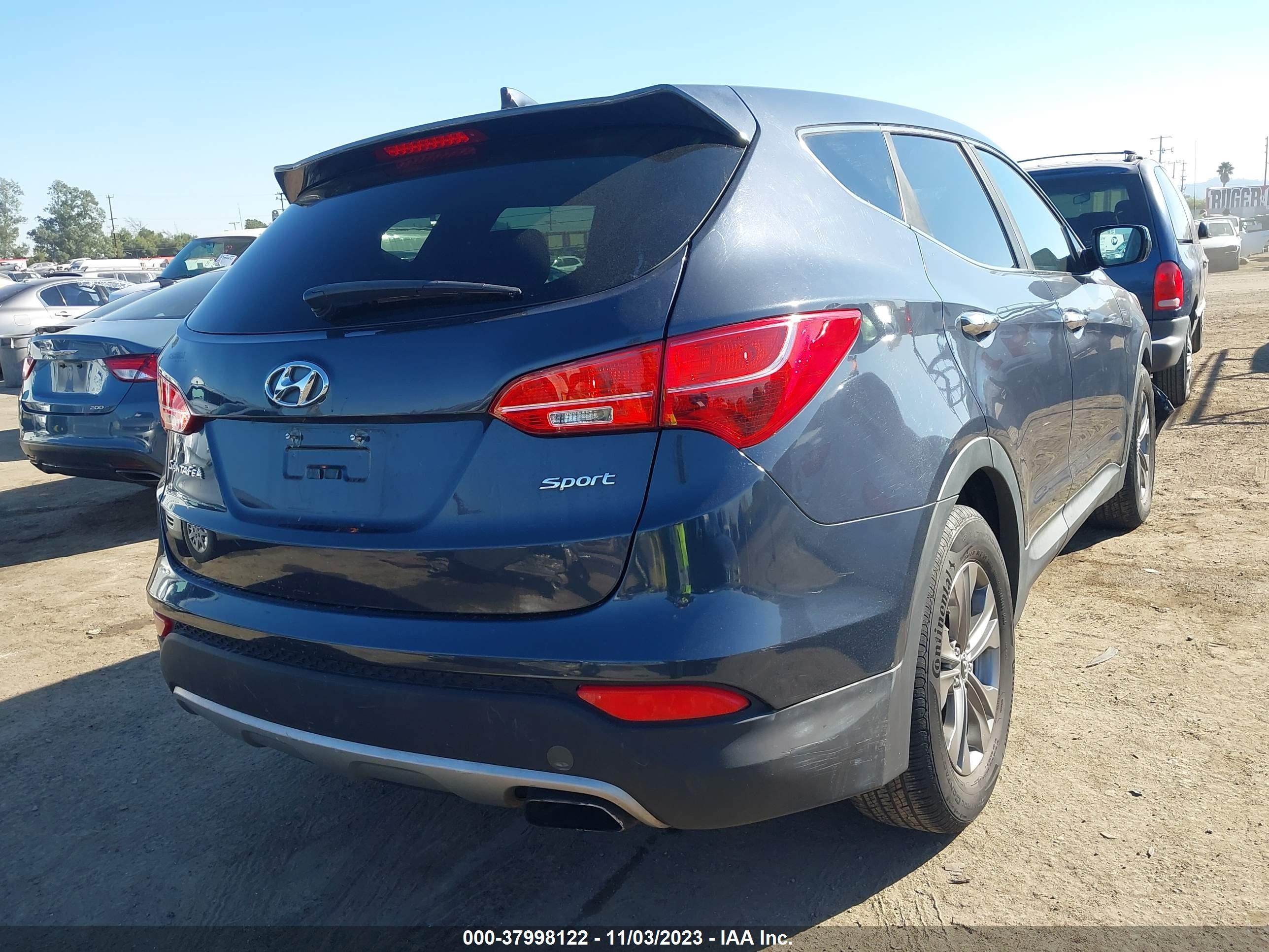 Photo 3 VIN: 5XYZT3LB7EG203398 - HYUNDAI SANTA FE 