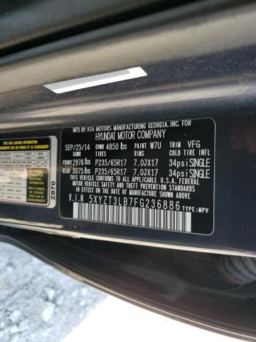 Photo 12 VIN: 5XYZT3LB7FG236886 - HYUNDAI SANTA FE 