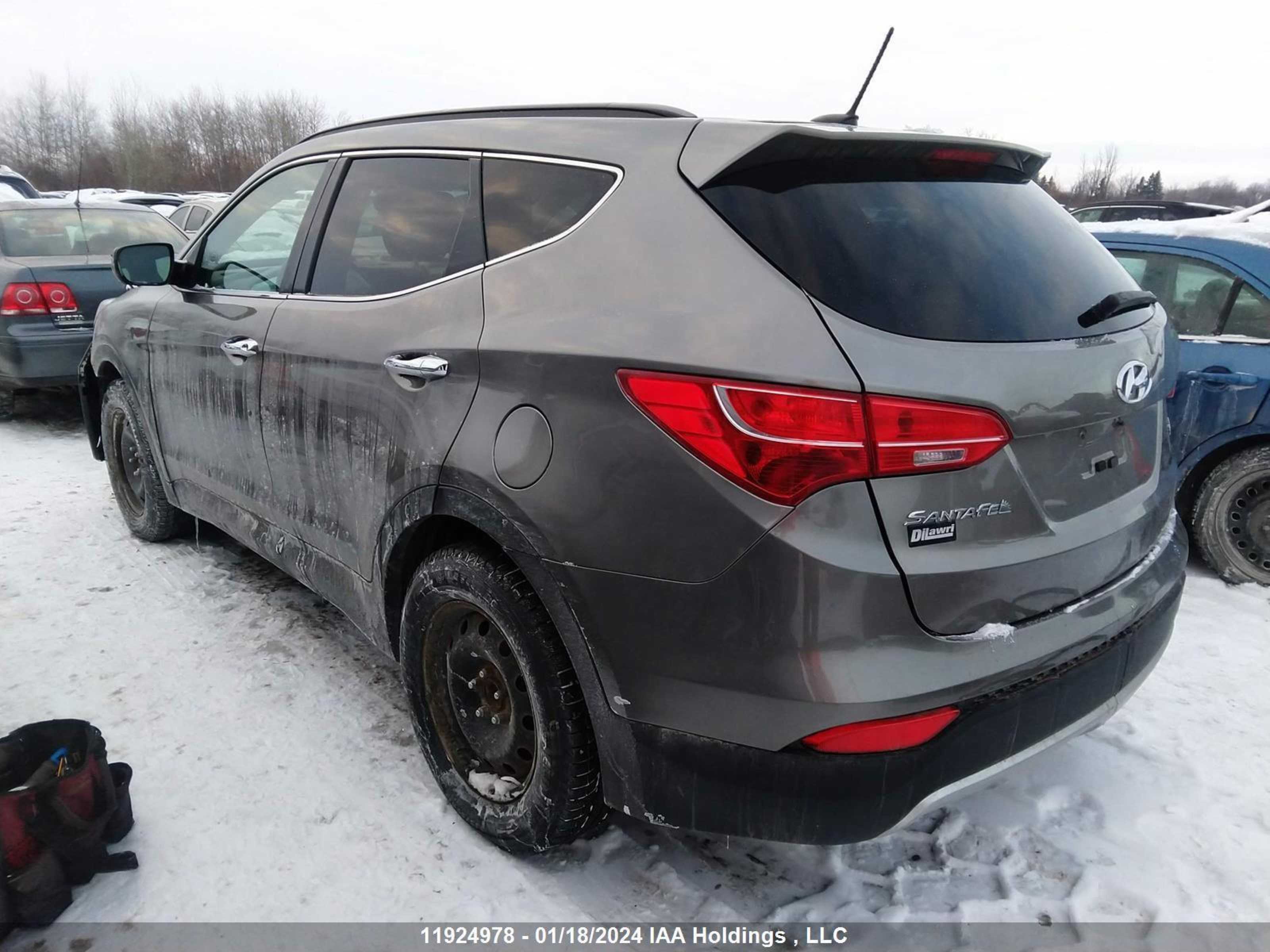 Photo 2 VIN: 5XYZT3LB7FG244101 - HYUNDAI SANTA FE 