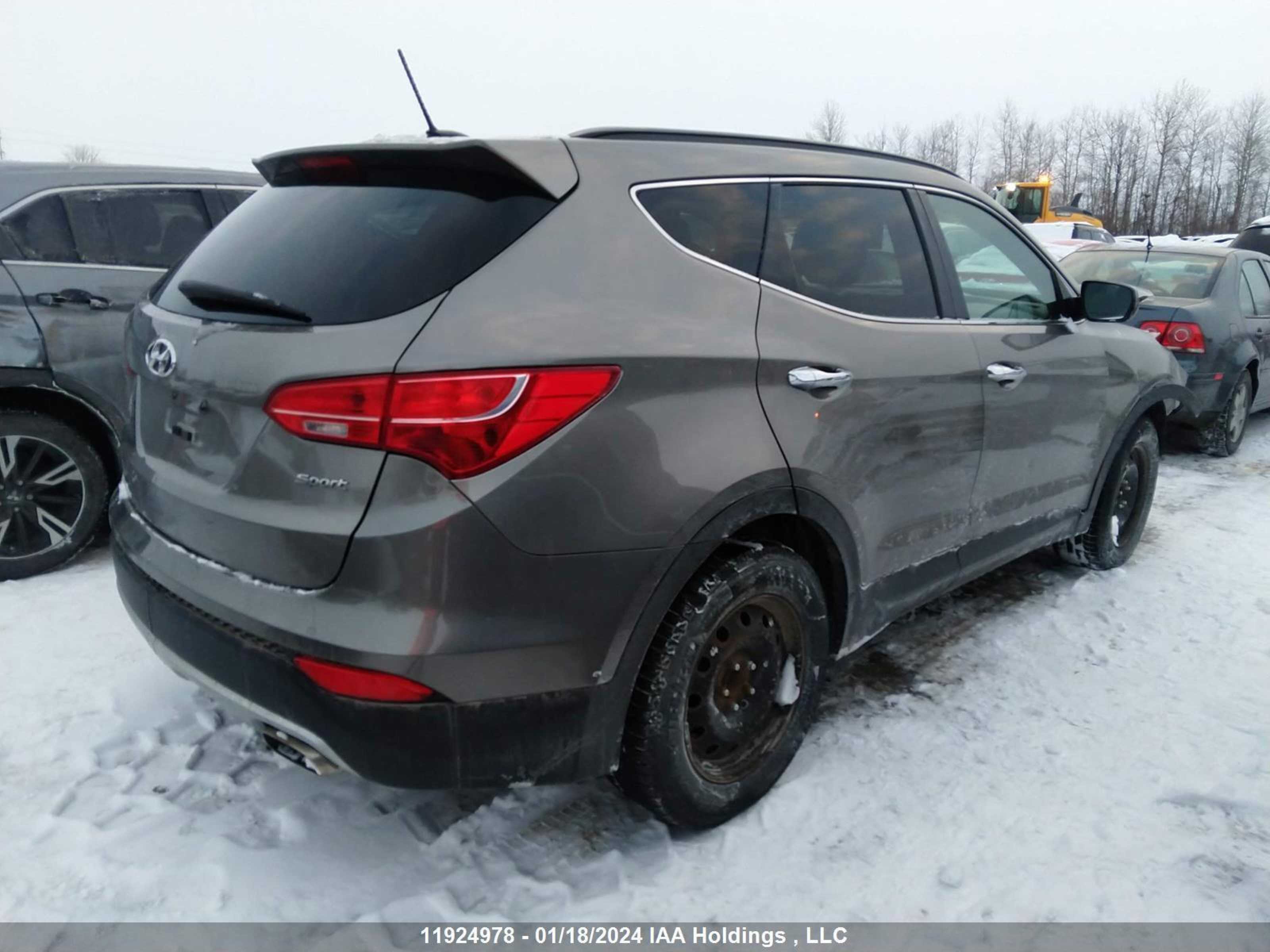 Photo 3 VIN: 5XYZT3LB7FG244101 - HYUNDAI SANTA FE 