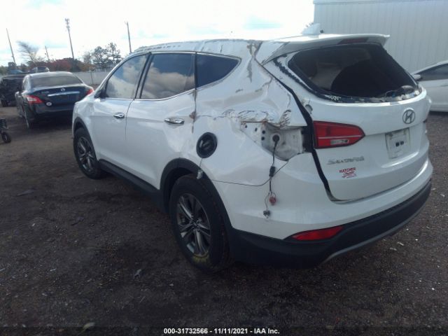 Photo 2 VIN: 5XYZT3LB7FG255390 - HYUNDAI SANTA FE SPORT 