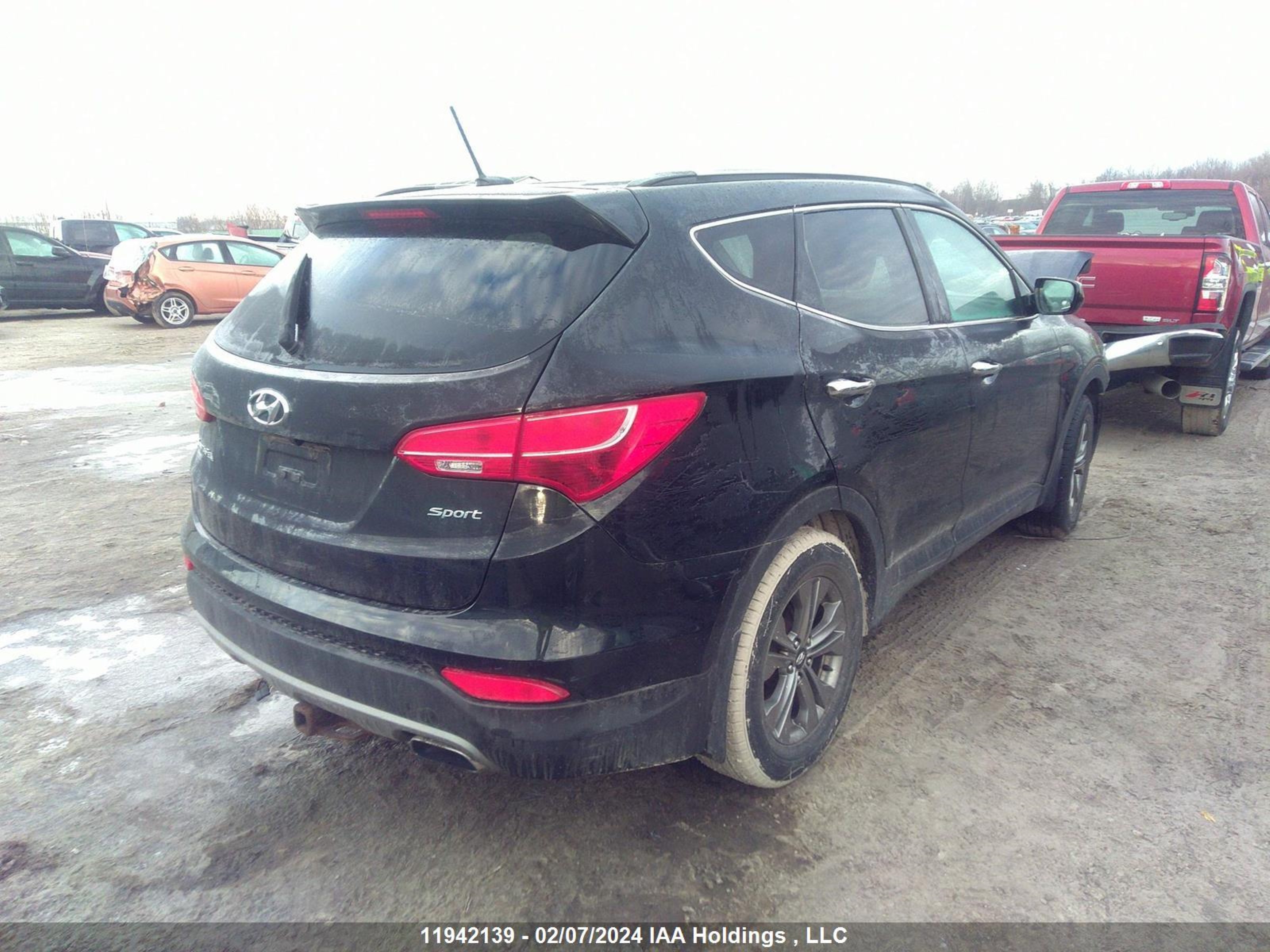 Photo 3 VIN: 5XYZT3LB7FG280368 - HYUNDAI SANTA FE 