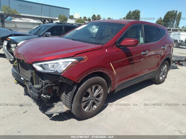 Photo 1 VIN: 5XYZT3LB7GG361081 - HYUNDAI SANTA FE SPORT 