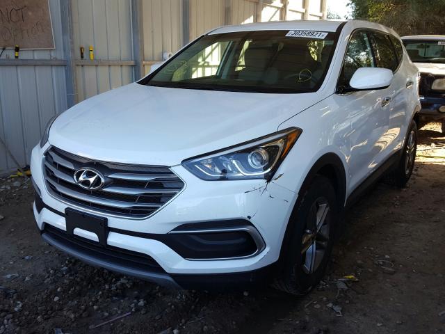 Photo 1 VIN: 5XYZT3LB7JG566309 - HYUNDAI SANTA FE S 