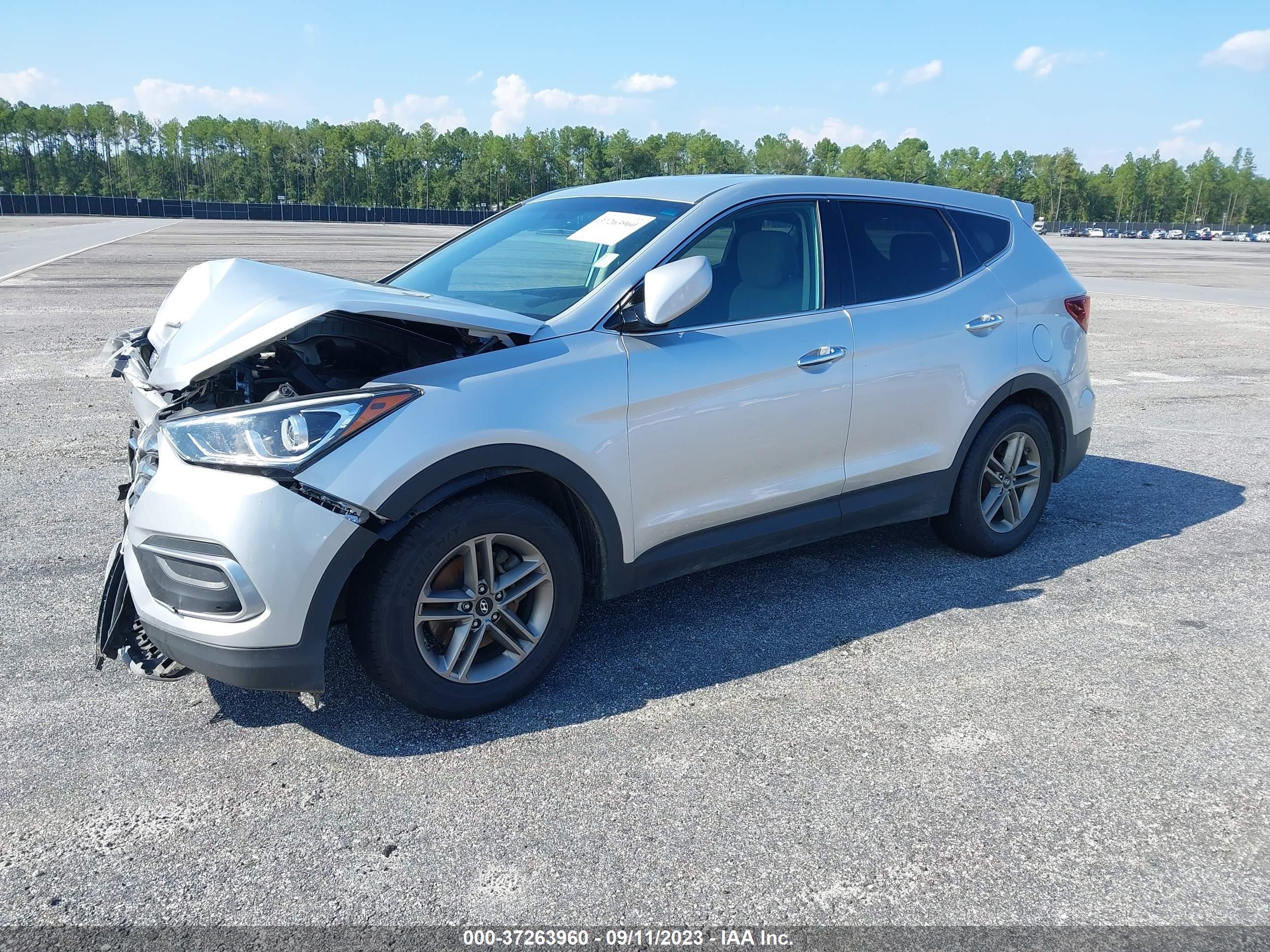 Photo 1 VIN: 5XYZT3LB7JG566441 - HYUNDAI SANTA FE 