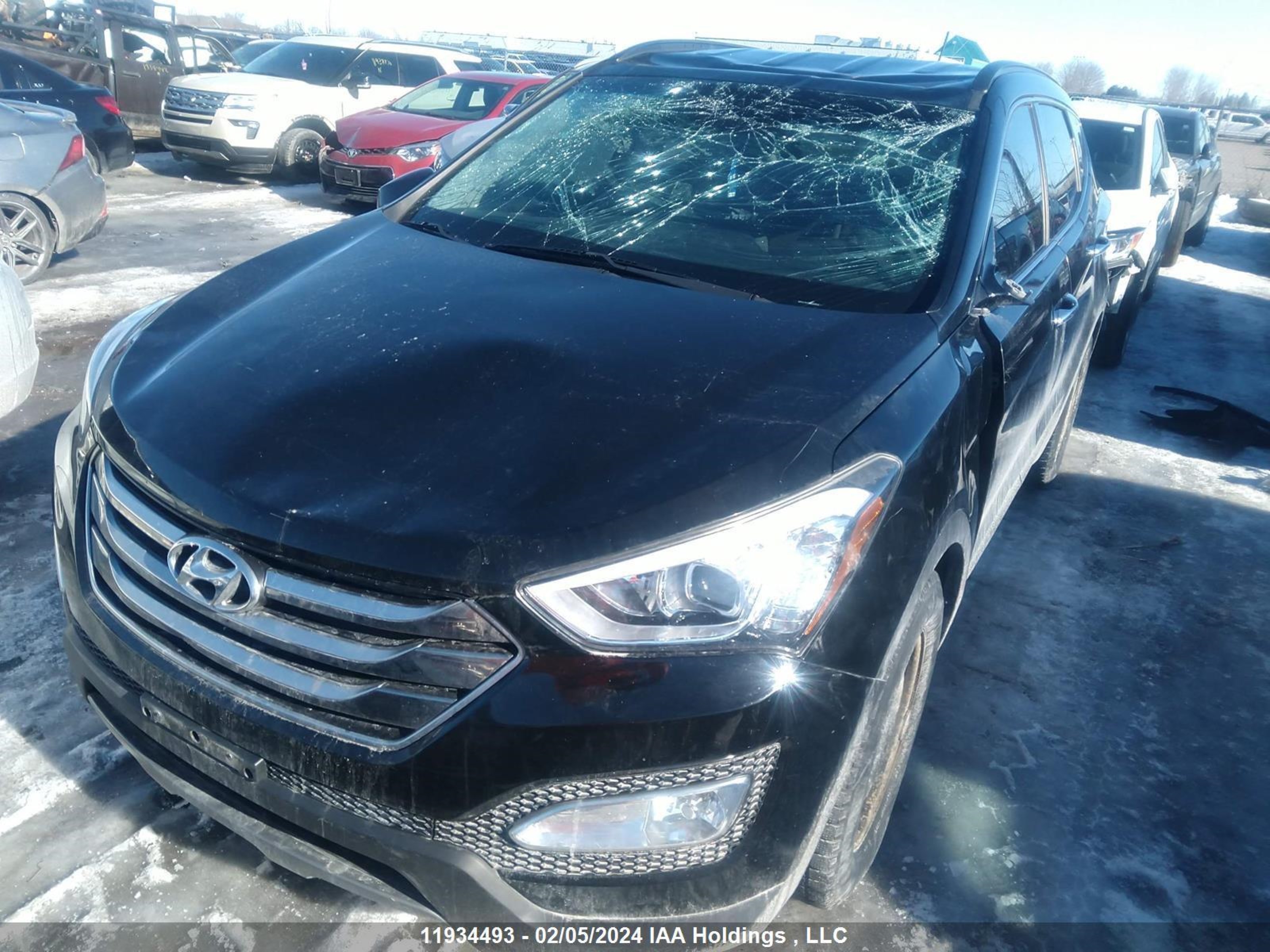 Photo 5 VIN: 5XYZT3LB8GG330101 - HYUNDAI SANTA FE 