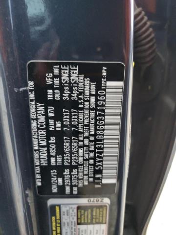 Photo 12 VIN: 5XYZT3LB8GG371960 - HYUNDAI SANTA FE 