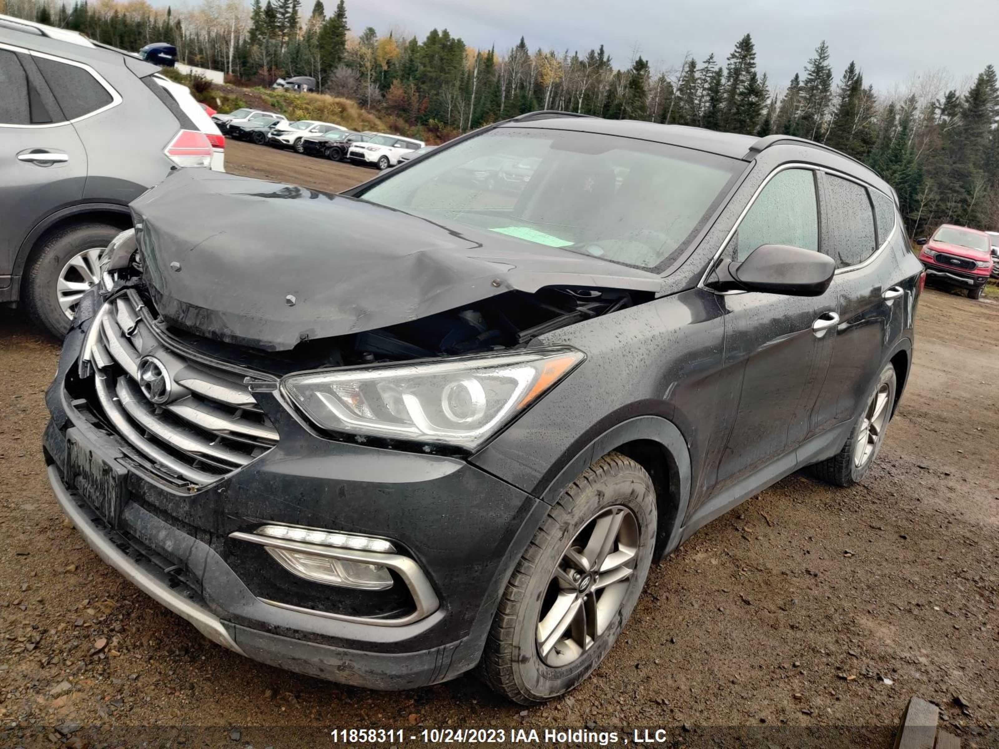 Photo 2 VIN: 5XYZT3LB8HG460901 - HYUNDAI SANTA FE 