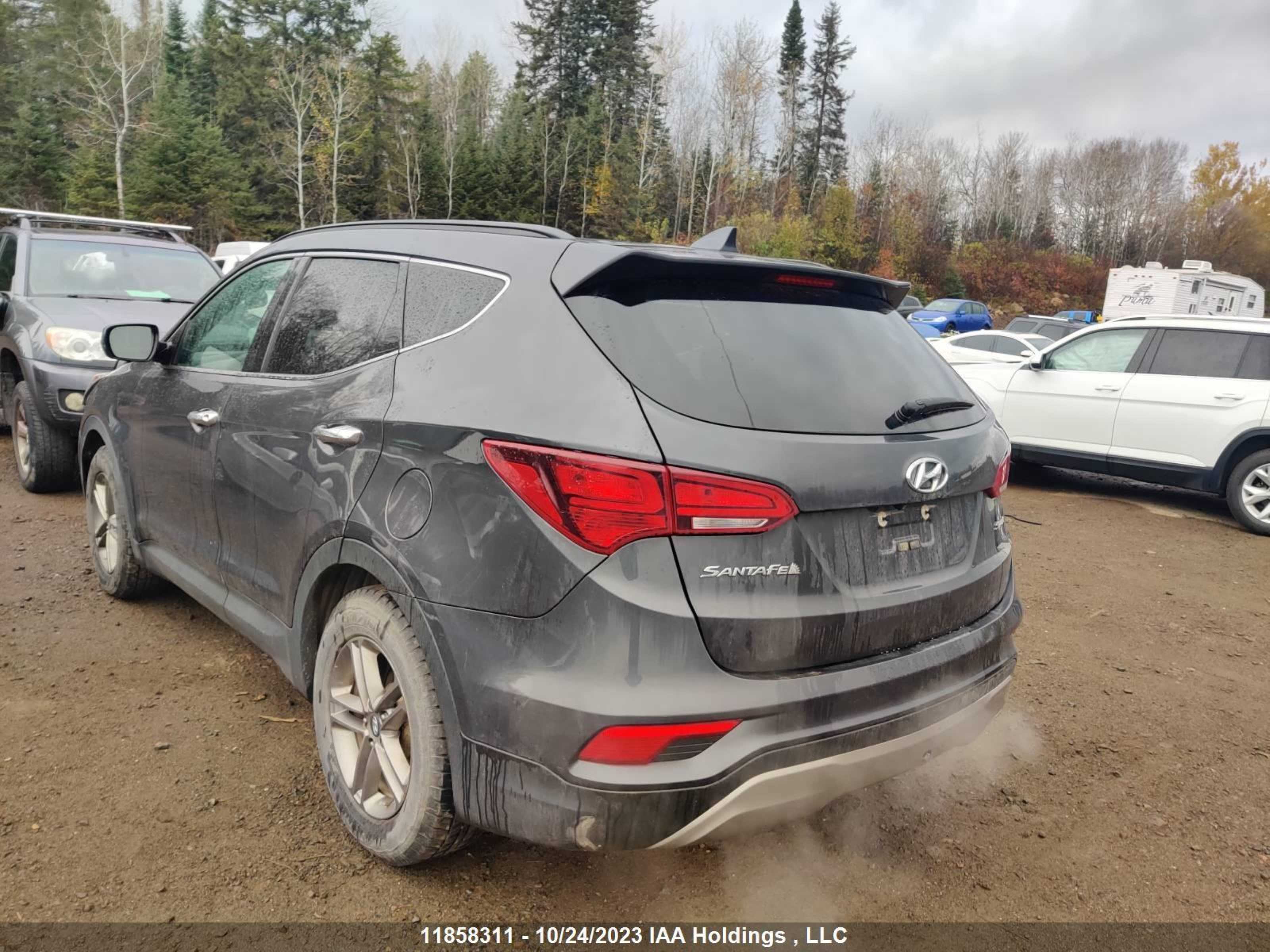 Photo 3 VIN: 5XYZT3LB8HG460901 - HYUNDAI SANTA FE 