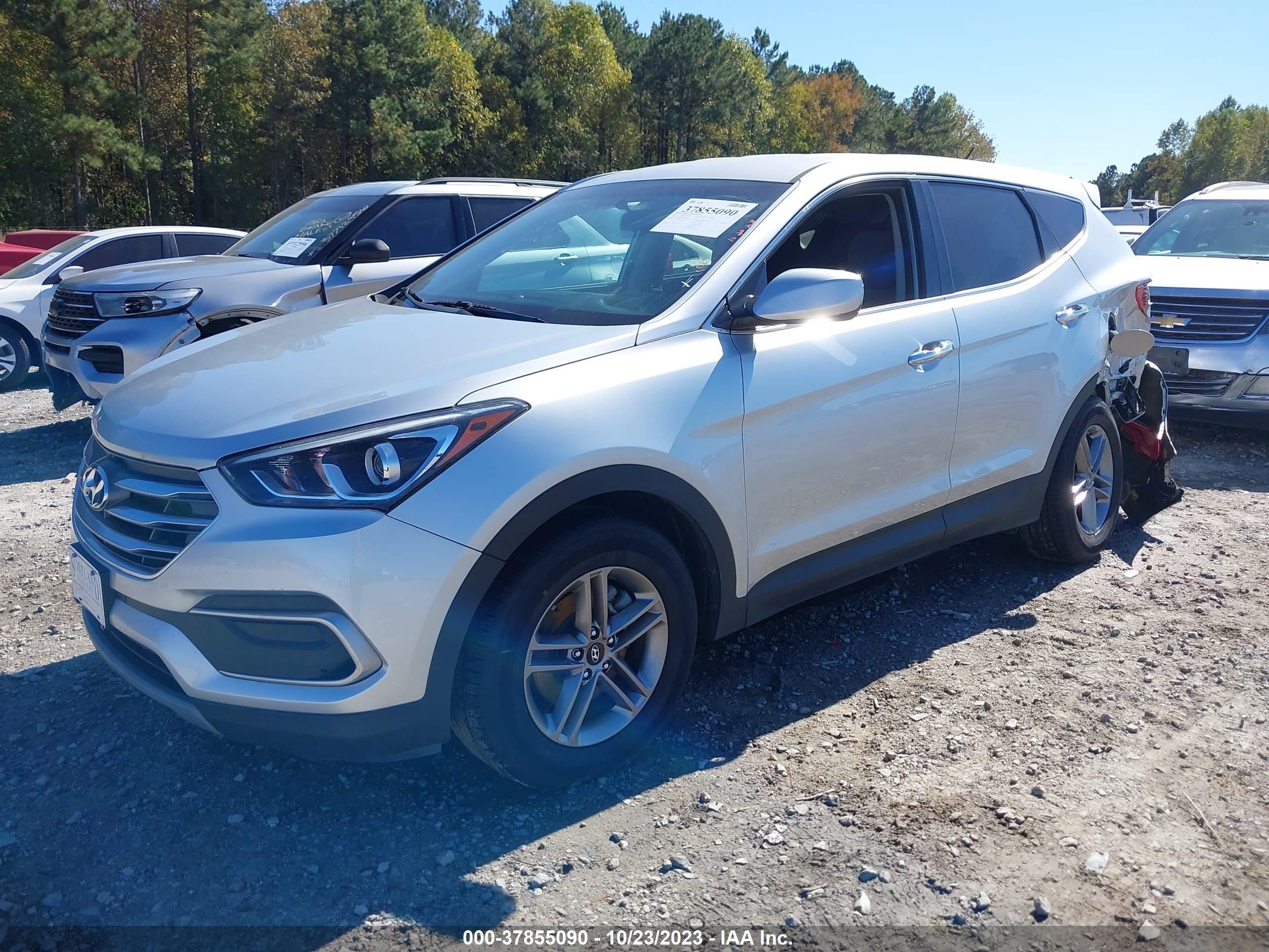 Photo 1 VIN: 5XYZT3LB8JG545338 - HYUNDAI SANTA FE 