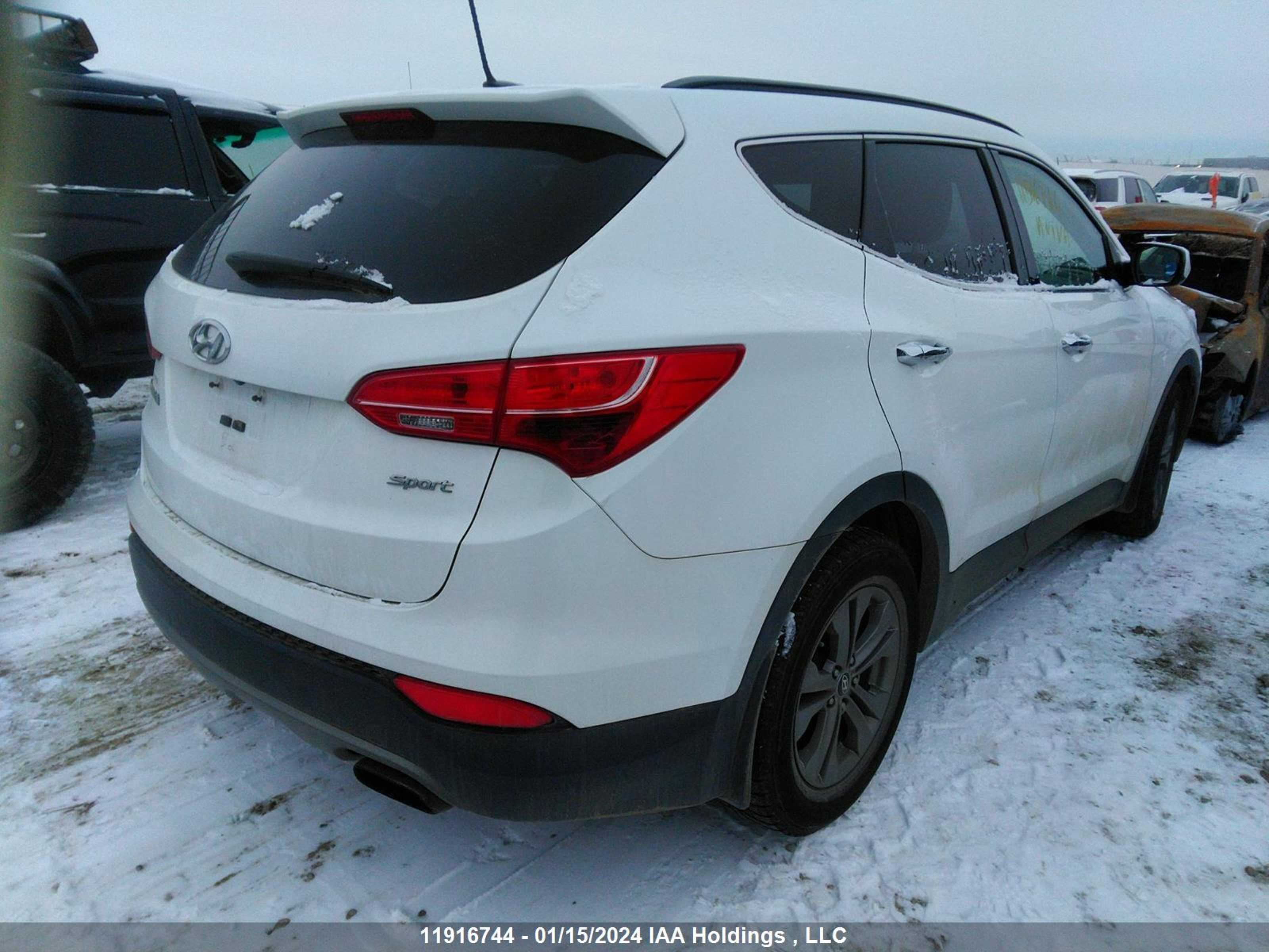 Photo 3 VIN: 5XYZT3LB9DG038159 - HYUNDAI SANTA FE 