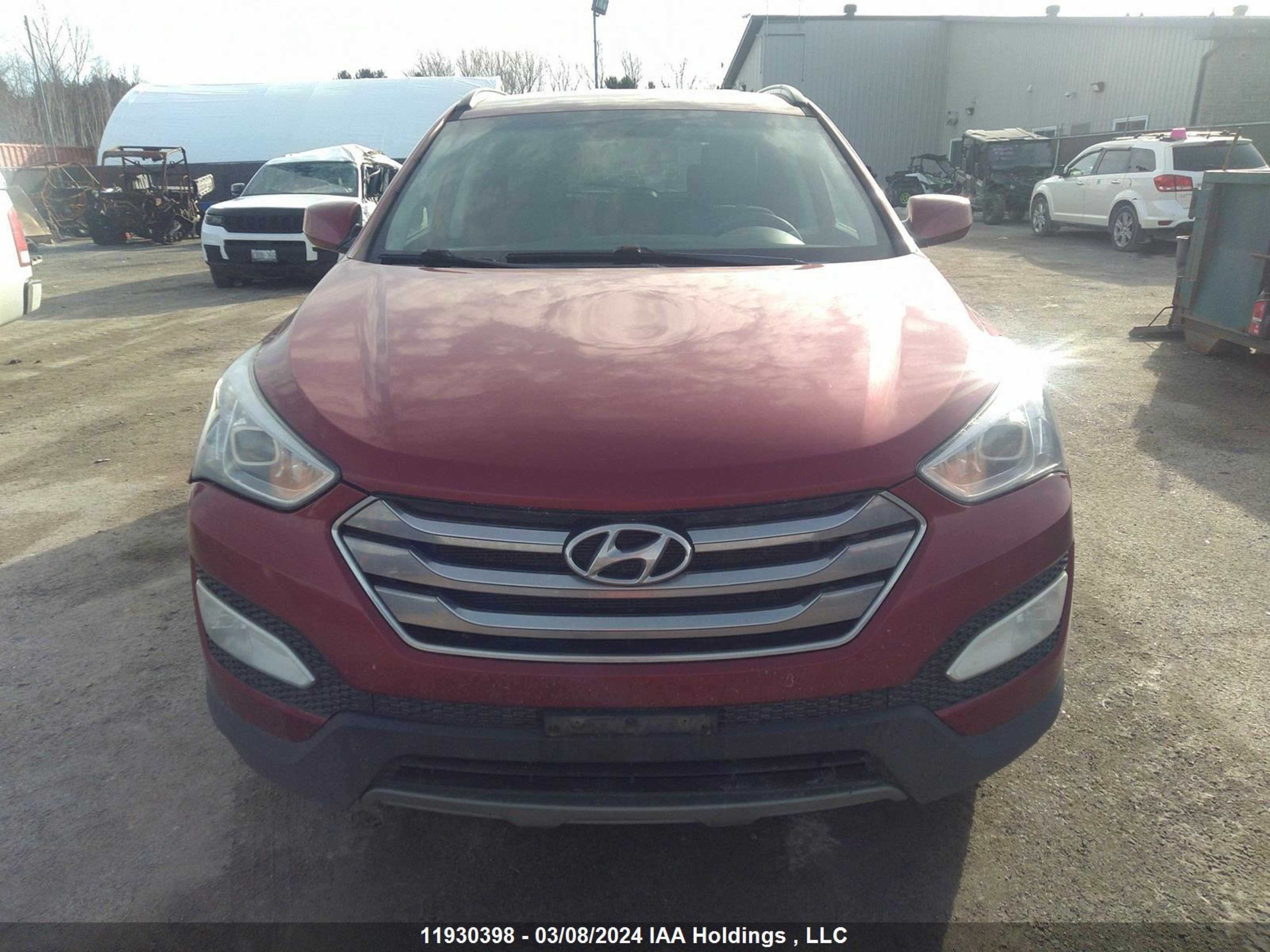 Photo 12 VIN: 5XYZT3LB9EG203967 - HYUNDAI SANTA FE 